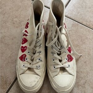 Comme des Garcons Play High-Top Converse